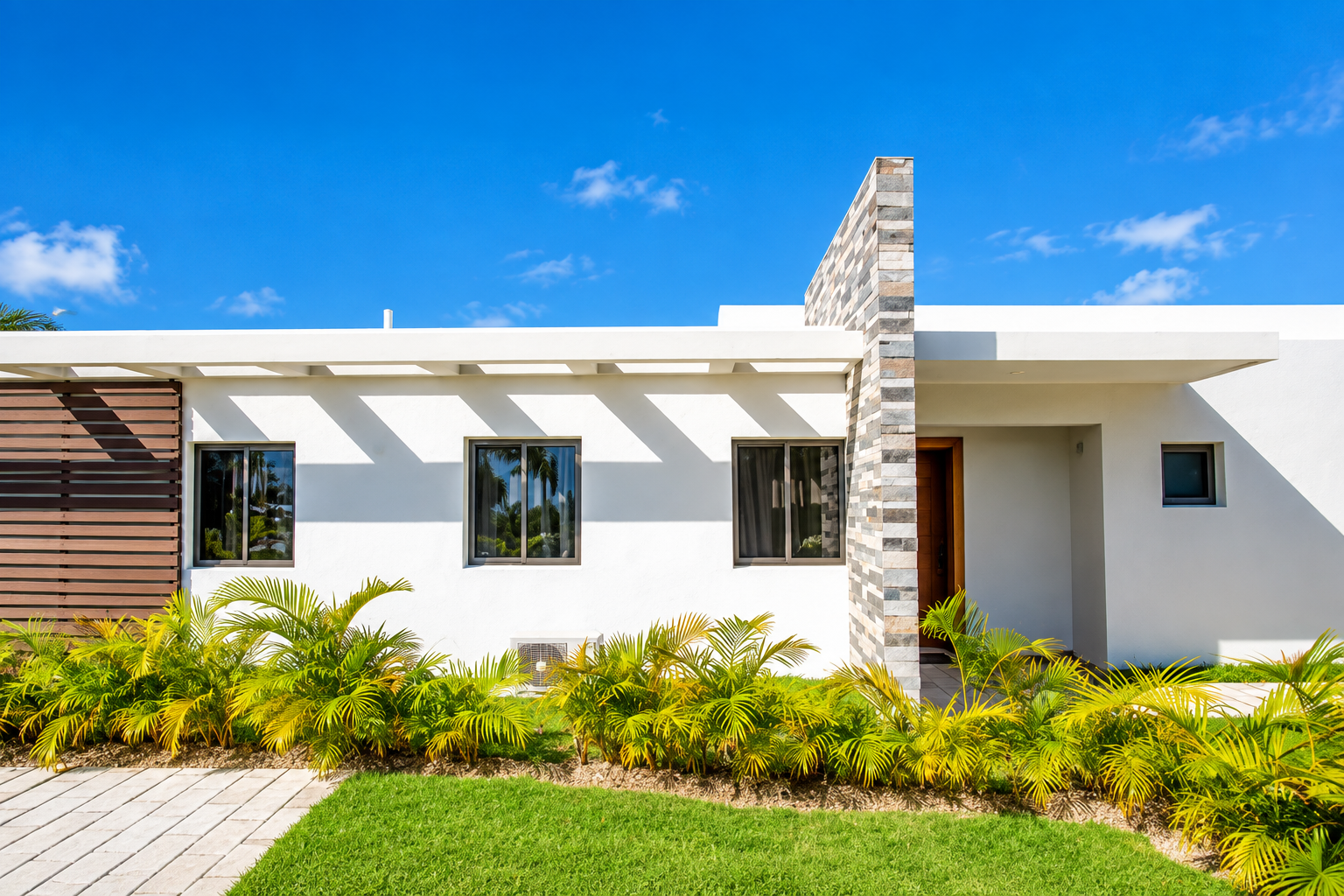 Exterior del alojamiento en Punta Cana