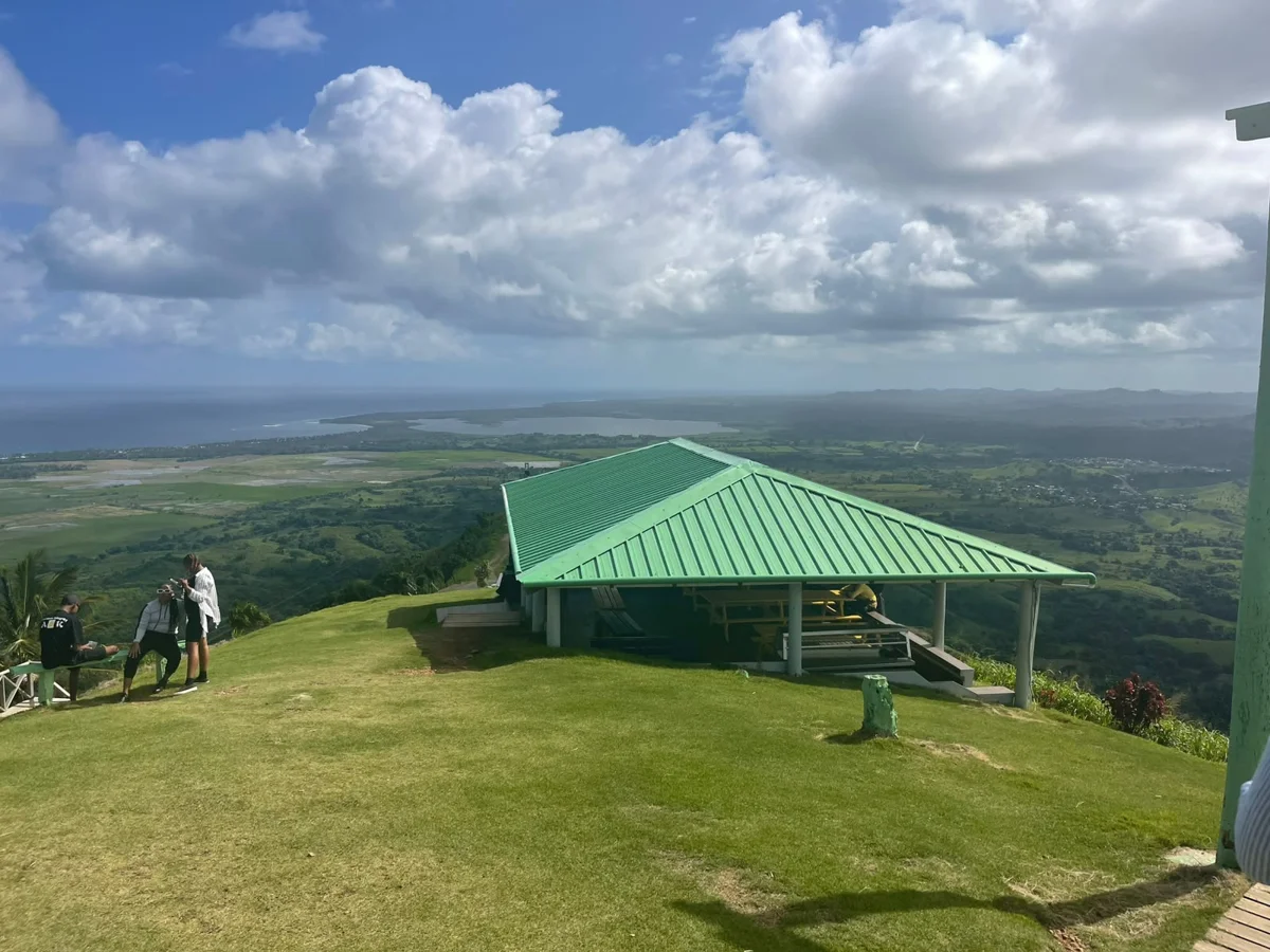 Mirador y paisaje panorámico de Montaña Redonda